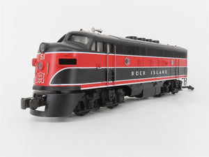 O Gauge 3-Rail MTH MT-2127LP RI Rock Island EMD F3A/A Diesel Set w/ Sound