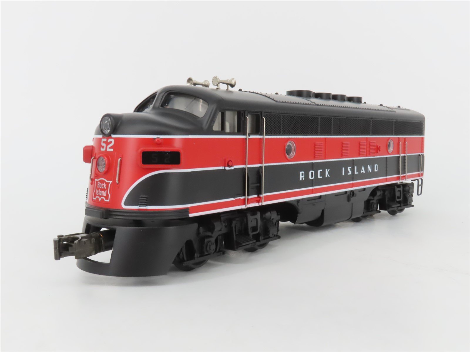 O Gauge 3-Rail MTH MT-2127LP RI Rock Island EMD F3A/A Diesel Set w/ Sound