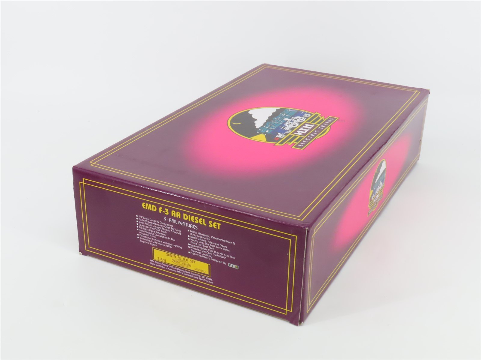 O Gauge 3-Rail MTH MT-2153LP ATSF Santa Fe 