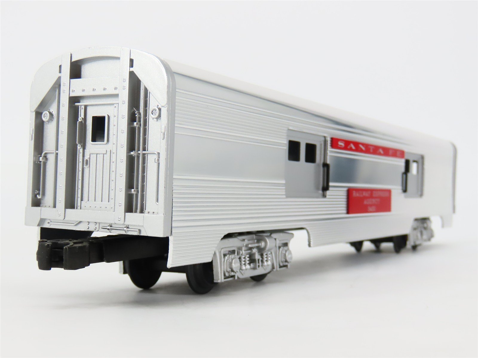 O Gauge 3-Rail MTH 20-2153 ATSF Santa Fe El Capitan Aluminum 4-Car Passenger Set