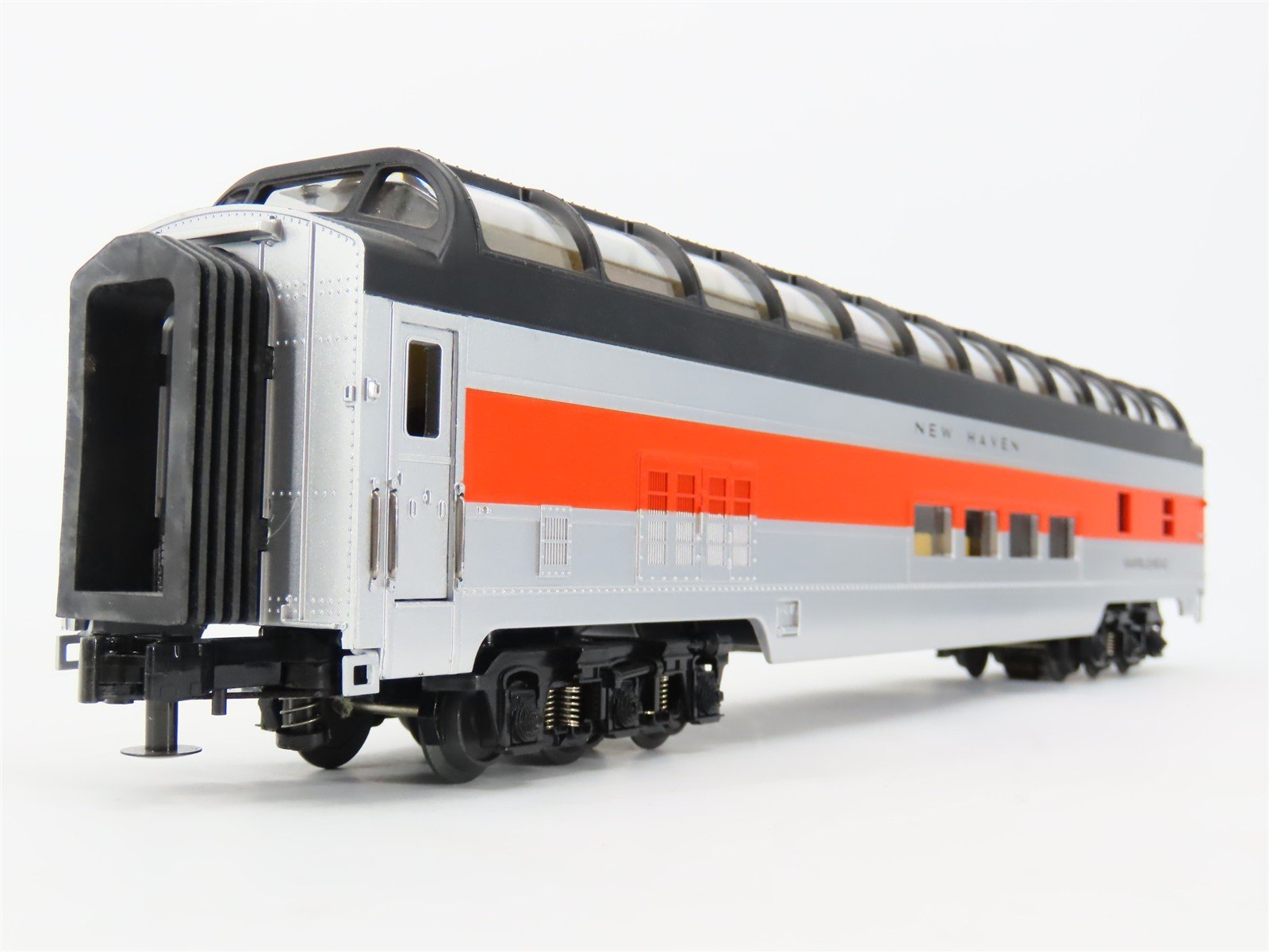 O Gauge 3-Rail MTH 20-80005C NH New Haven 70' Vista Dome Passenger 