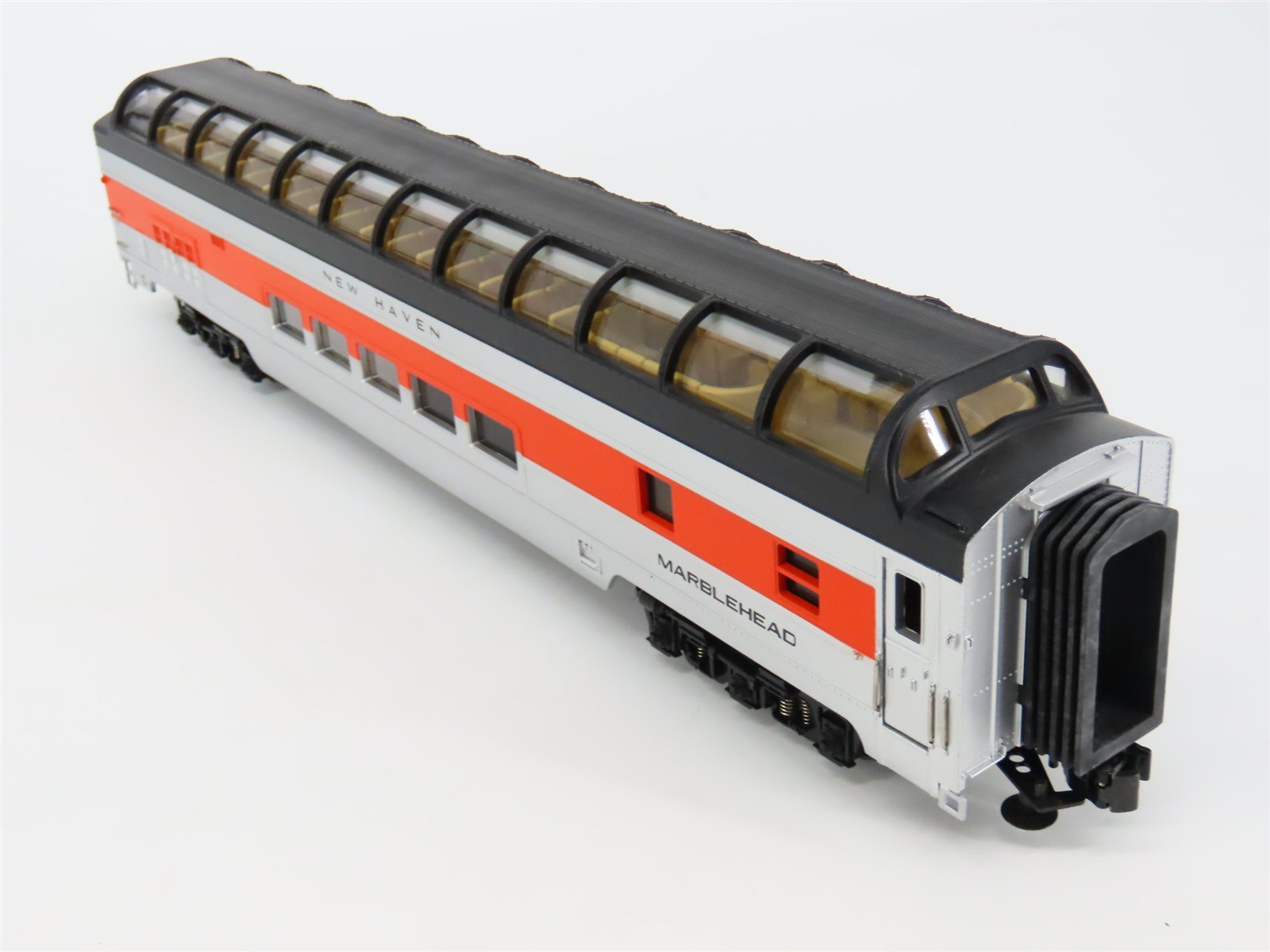 O Gauge 3-Rail MTH 20-80005C NH New Haven 70' Vista Dome Passenger 