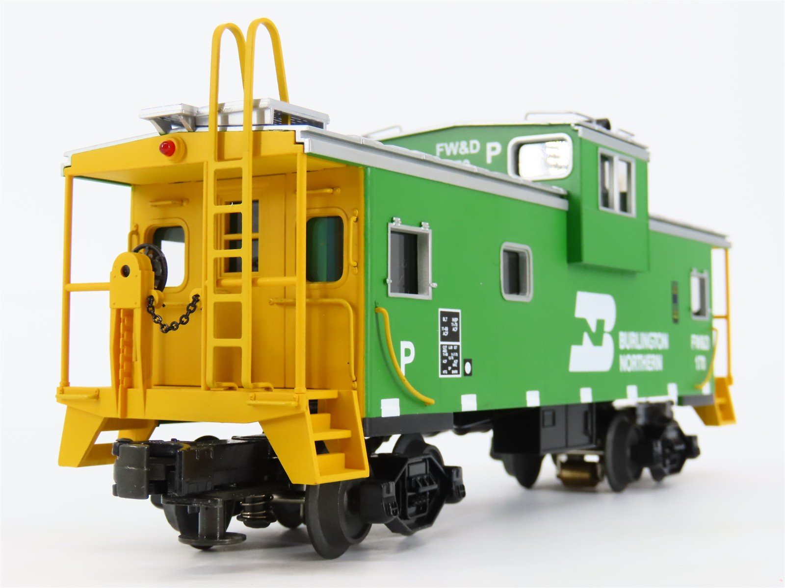 O Gauge 3-Rail MTH 20-90014F BN Burlington Northern EV Caboose #170 w/ Lights