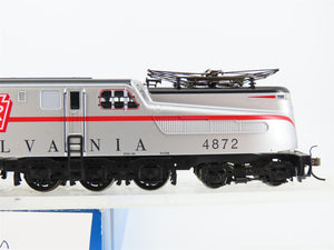 HO Scale Bachmann PRR Pennsylvania Silver GG1 Electric #4872 w/ DCC & Sound