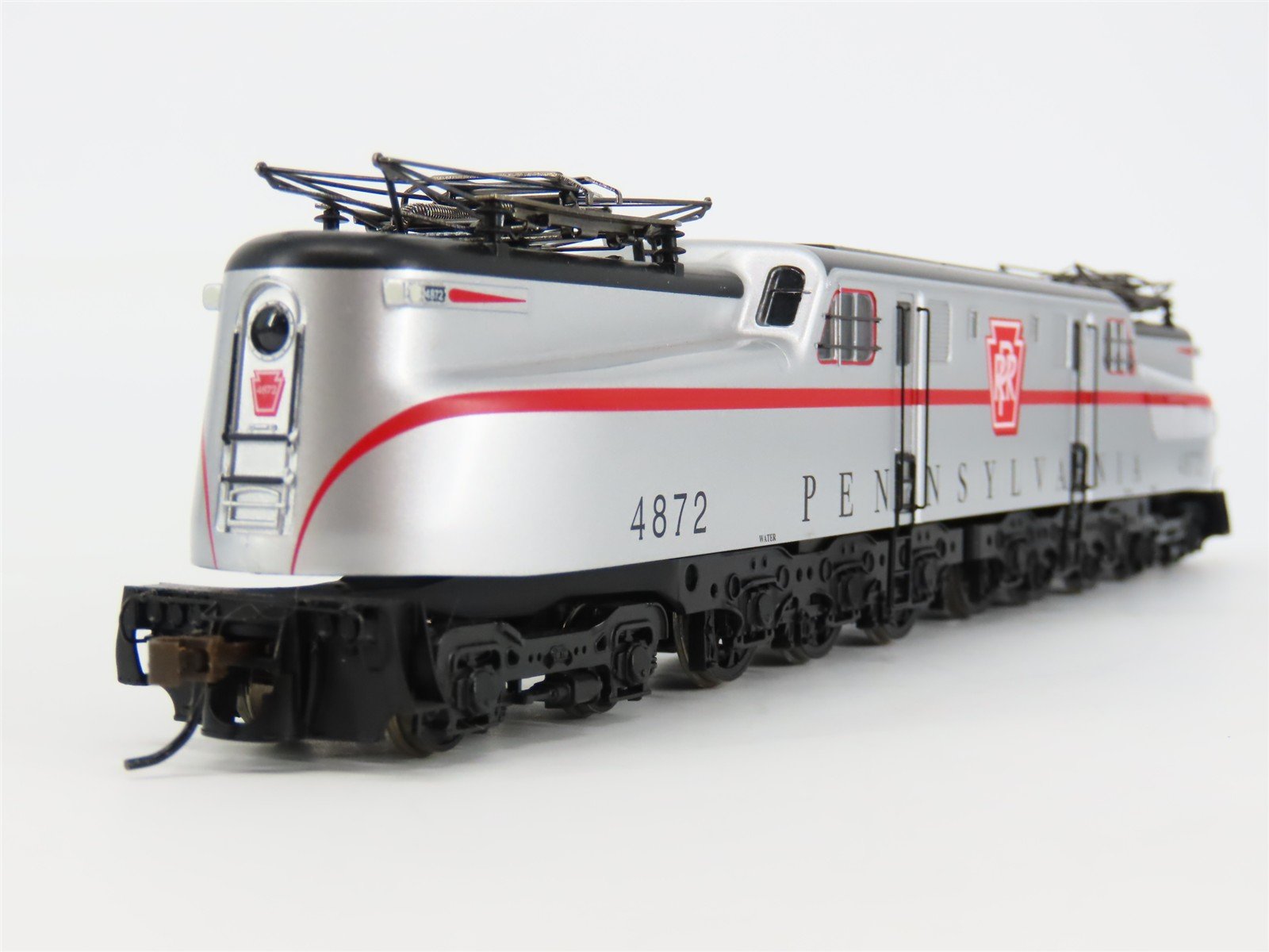 HO Scale Bachmann PRR Pennsylvania Silver GG1 Electric #4872 w/ DCC & Sound