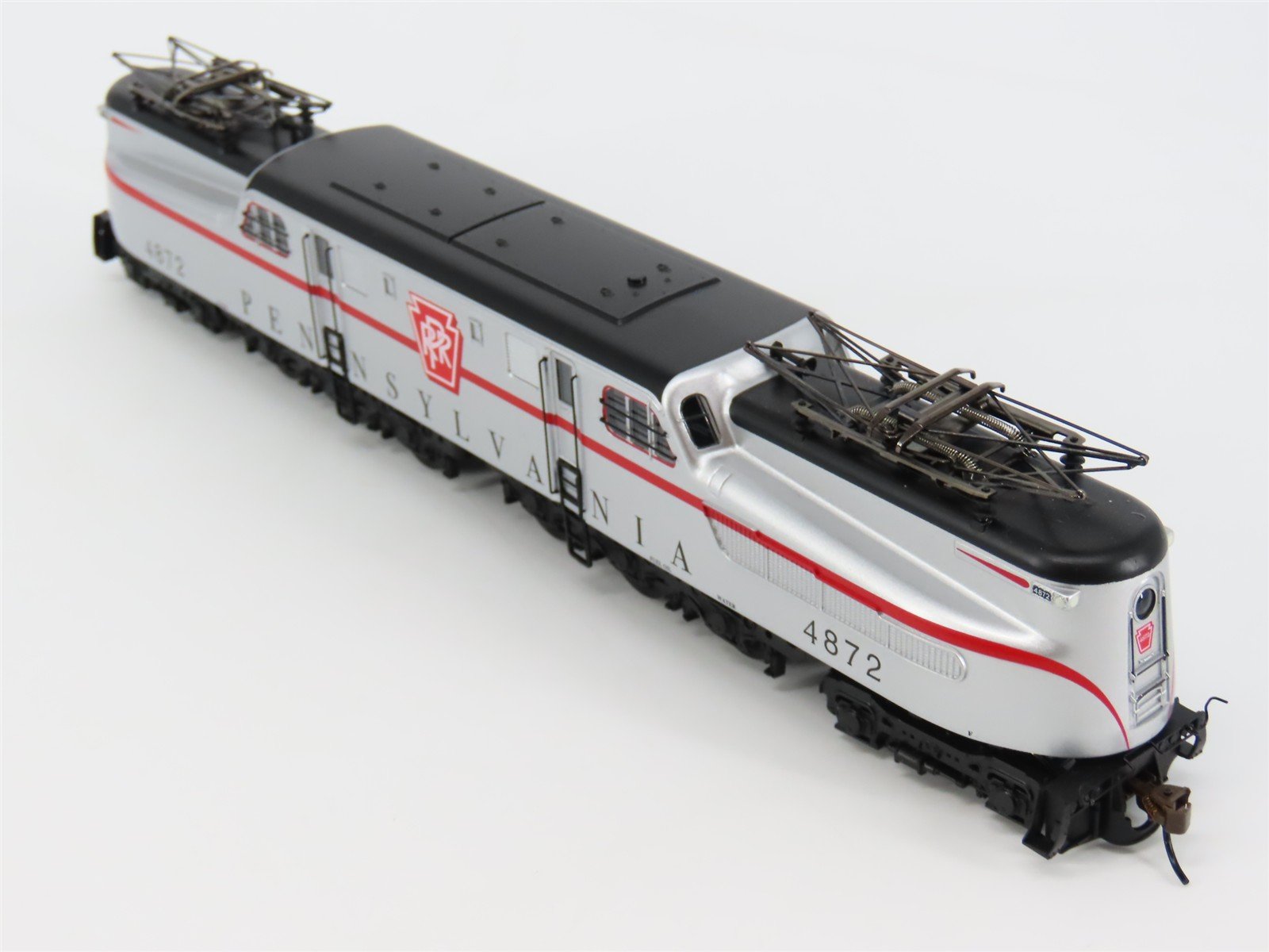 HO Scale Bachmann PRR Pennsylvania Silver GG1 Electric #4872 w/ DCC & Sound