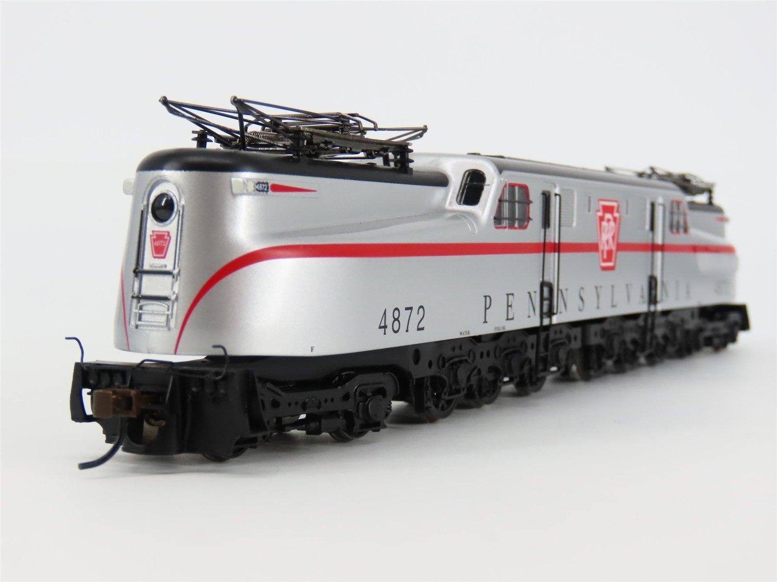 HO Scale Bachmann PRR Pennsylvania Silver GG1 Electric #4872 w/ DCC & Sound
