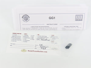 HO Scale Bachmann PRR Pennsylvania Silver GG1 Electric #4872 w/ DCC & Sound