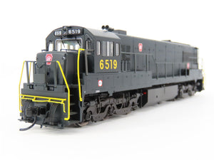 HO Rivarossi HR2535 PRR Pennsylvania GE U25C Ph IIIb Diesel #6519 w/ DCC & Sound