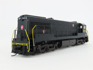 HO Rivarossi HR2535 PRR Pennsylvania GE U25C Ph IIIb Diesel #6519 w/ DCC & Sound