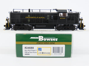 HO Bowser Executive 24688 PRR ALCO RS-3 Ph. III Diesel #8595 w/ DCC & Sound