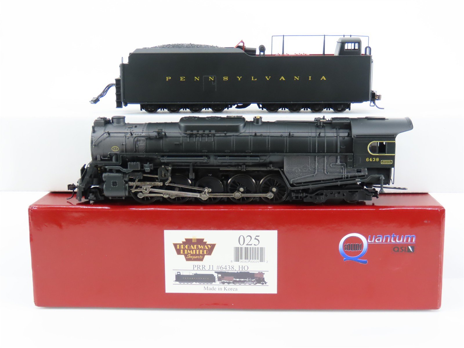 HO Broadway Limited BLI 025 PRR Pennsylvania 2-10-4 J1 Steam #6438 w/DCC & Sound