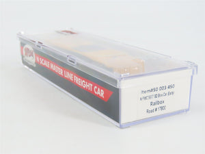 N Scale Atlas Master Line 50003450 RBOX Railbox Single Door Box Car #17800