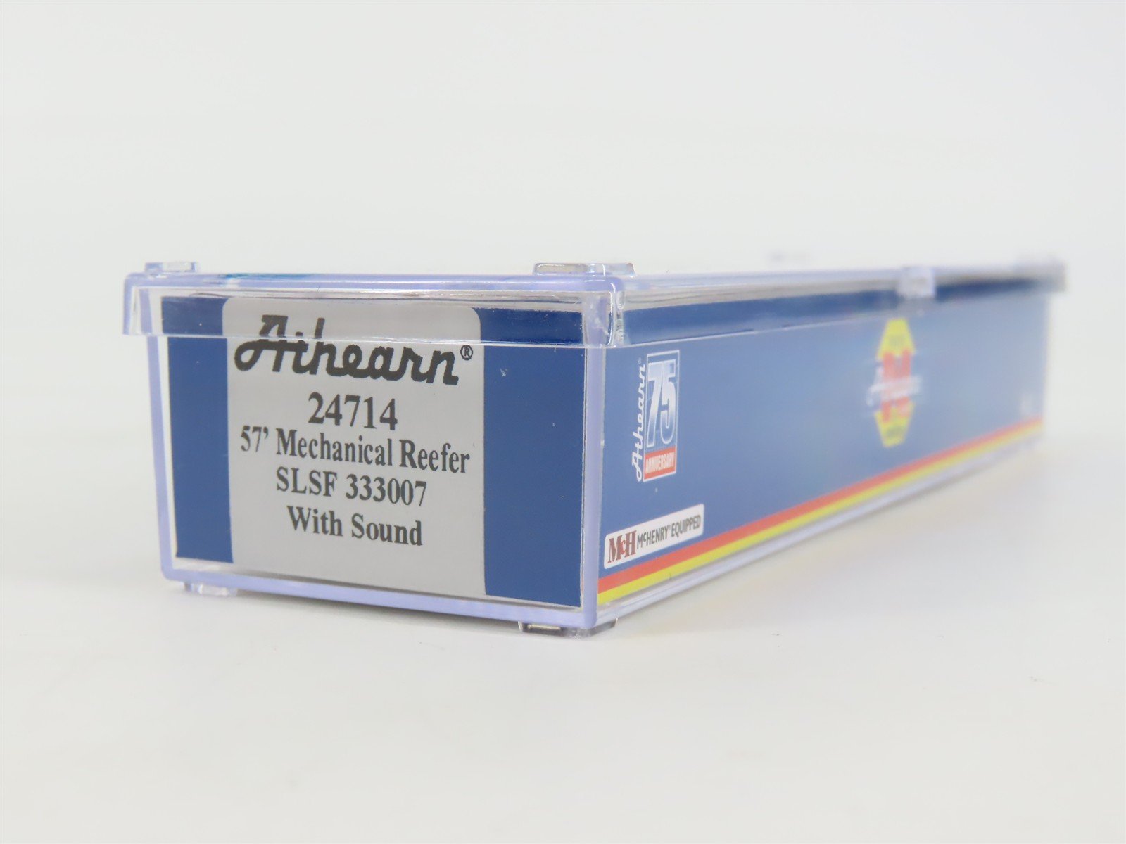 N Athearn 24714 SL-SF Ship It On The Frisco 57' Mech. Reefer #333007 w/ Sound