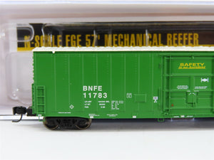 N Scale Athearn 24705 BNFE Western Fruit Express 57' Mech Reefer #11783 w/ Sound