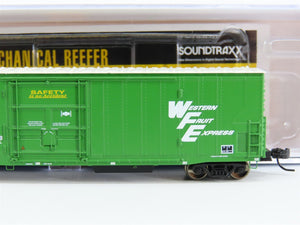 N Scale Athearn 24705 BNFE Western Fruit Express 57' Mech Reefer #11783 w/ Sound