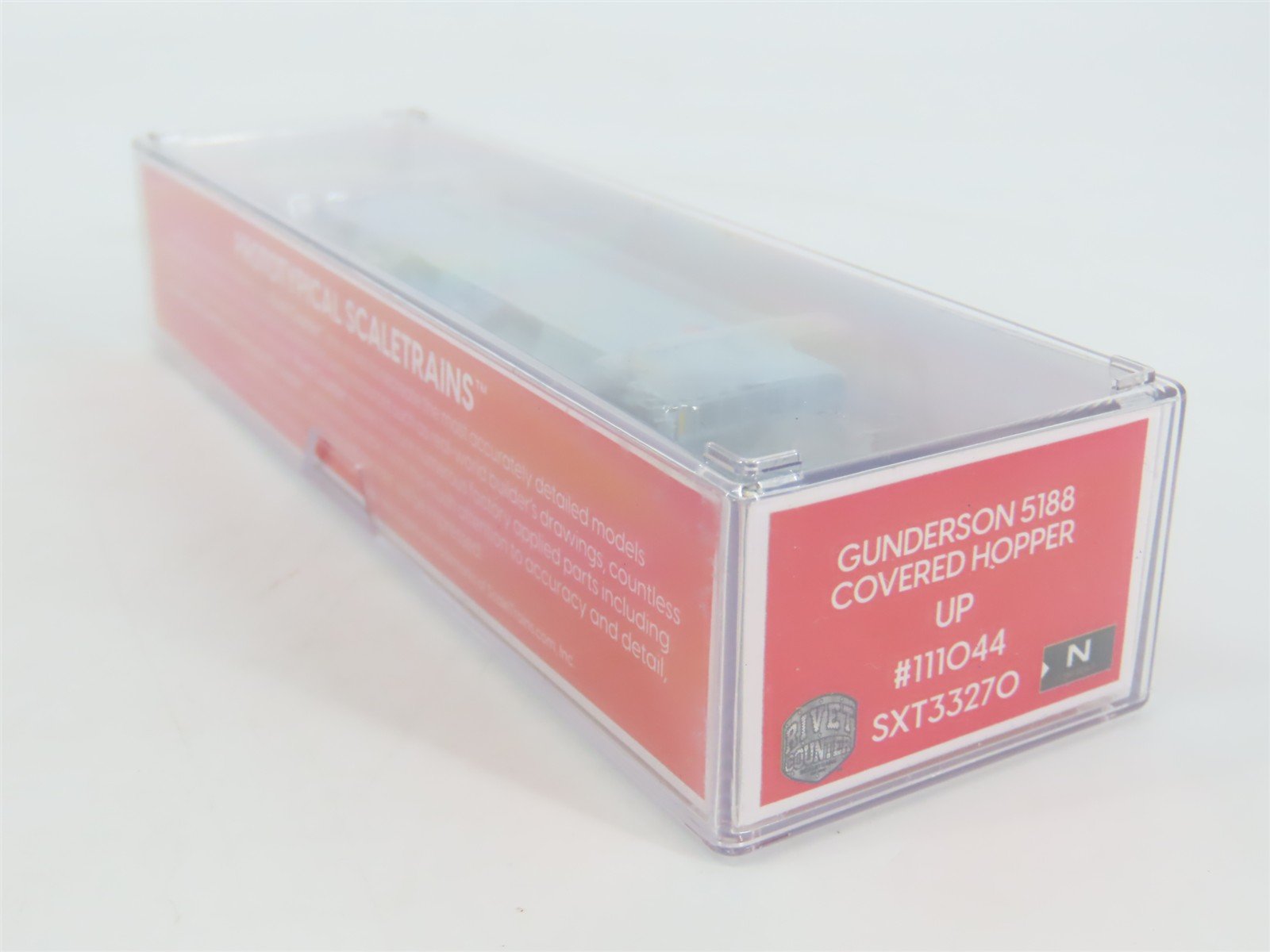 N Scaletrains Rivet Counter SXT33270 UP Building America 3-Bay Hopper #111044