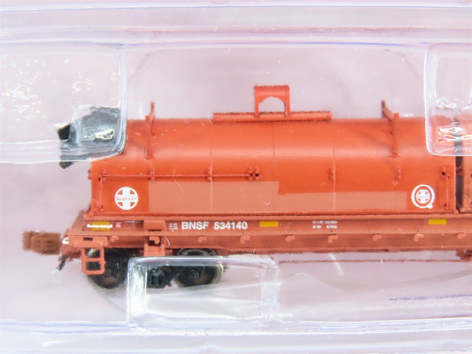 N Scaletrains Rivet Counter SXT38668 BNSF Railway 48' Coil Steel Car #534140