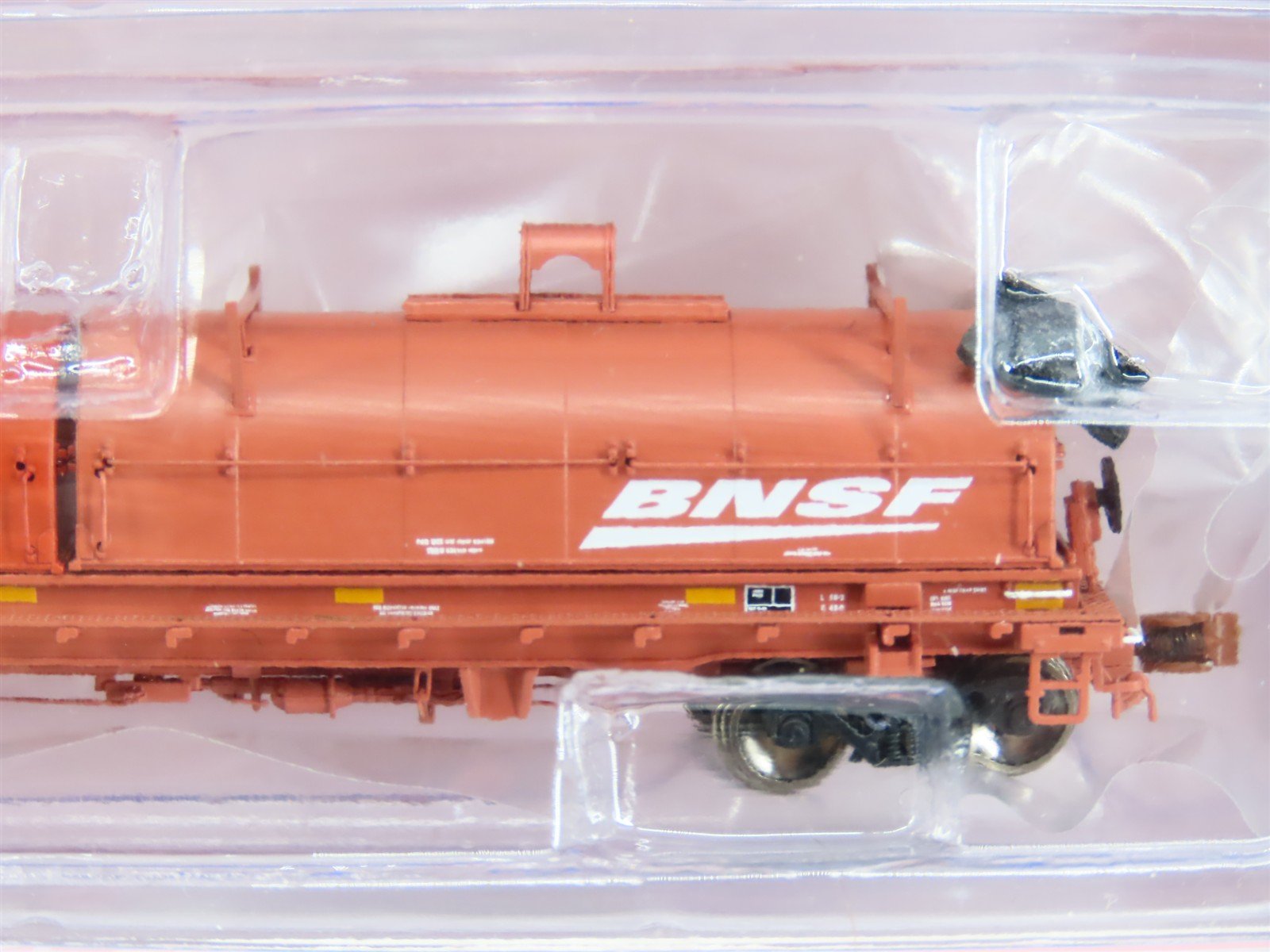 N Scaletrains Rivet Counter SXT38668 BNSF Railway 48' Coil Steel Car #534140