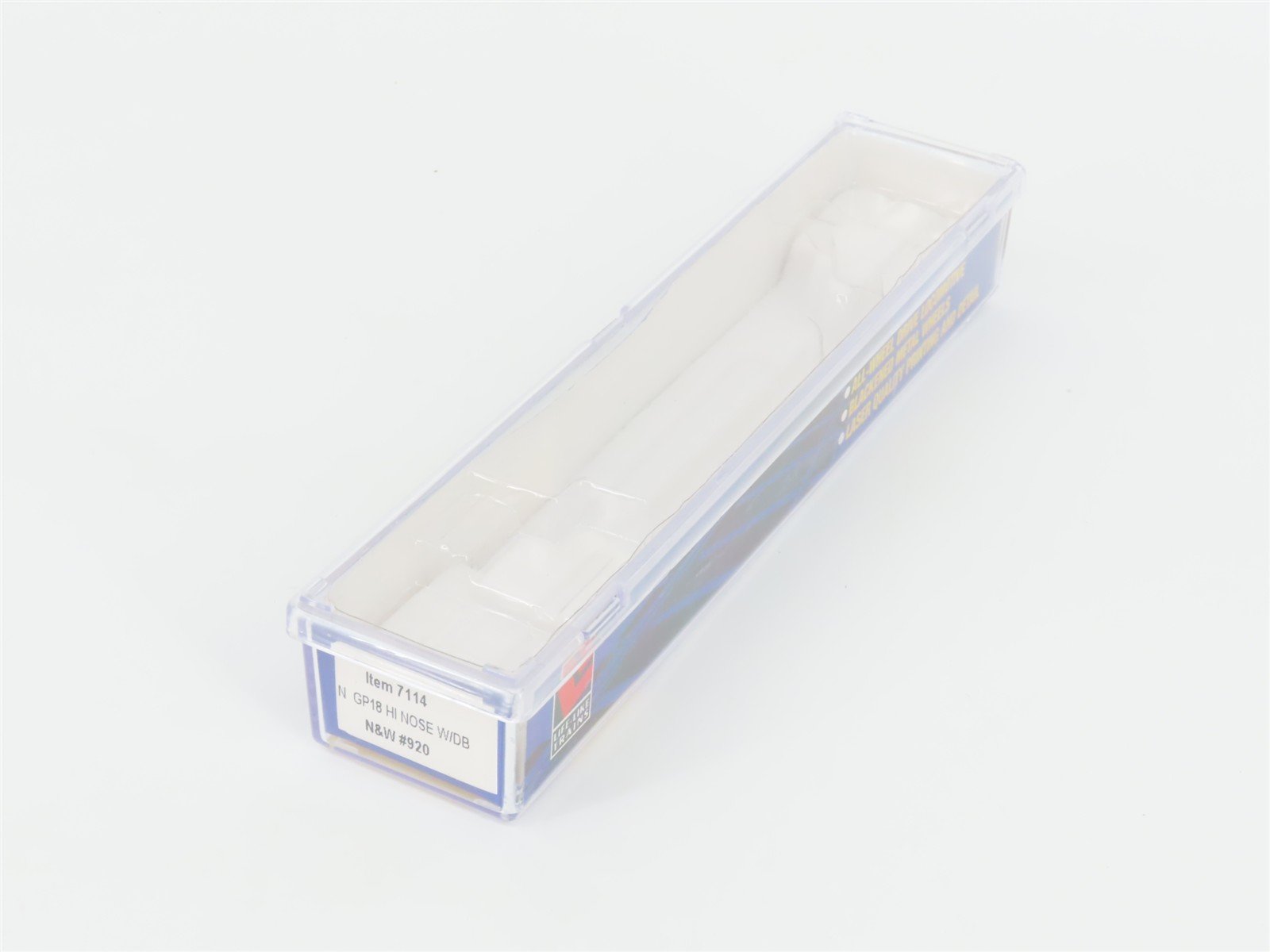 N Scale Life-Like 7114 N&W Norfolk & Western EMD GP18 High Nose Diesel #920