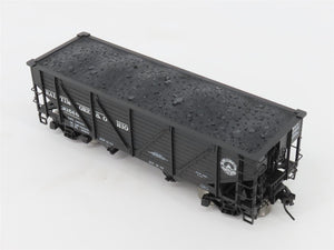 O Scale 2-Rail Atlas 7421-1 B&O War Emergency 2-Bay Hopper #30566 w/ Coal Load