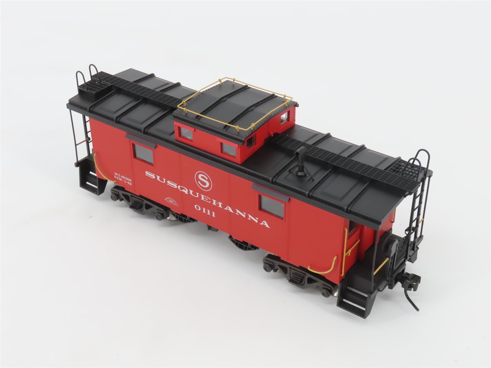 O Scale 2-Rail Atlas 7675-1 Susquehanna International NE-6 Caboose #0111
