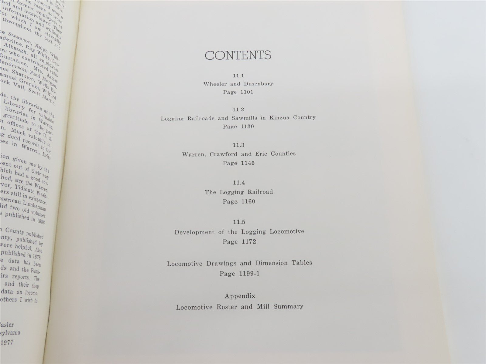 Allegheny Valley Logging Railroads by Walter C. Casler ©1978 SC Book No. 11