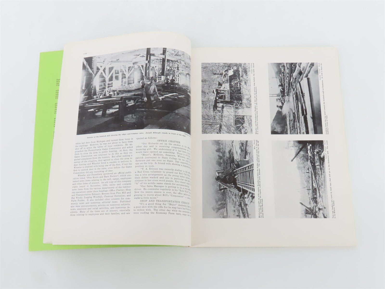 Allegheny Valley Logging Railroads by Walter C. Casler ©1978 SC Book No. 11