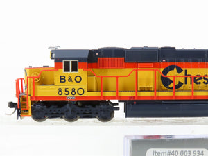N Scale Atlas 40003934 B&O Chessie System SD50 Diesel Locomotive #8580