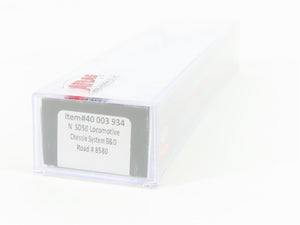 N Scale Atlas 40003934 B&O Chessie System SD50 Diesel Locomotive #8580