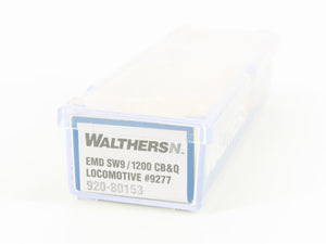 N Scale Walthers 920-80153 CBQ Burlington SW9/1200 Diesel Locomotive #9277