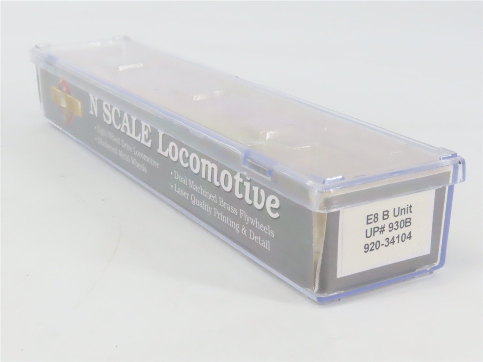 N Scale Life-Like 920-34104 UP Union Pacific EMD E8B Diesel Locomotive #930B