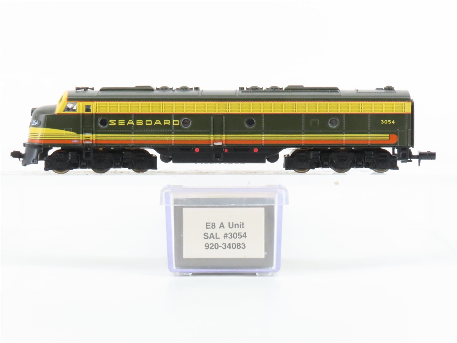 N Scale Life-Like 920-34083 SAL Seaboard Air Line E8A Diesel Locomotive #3054