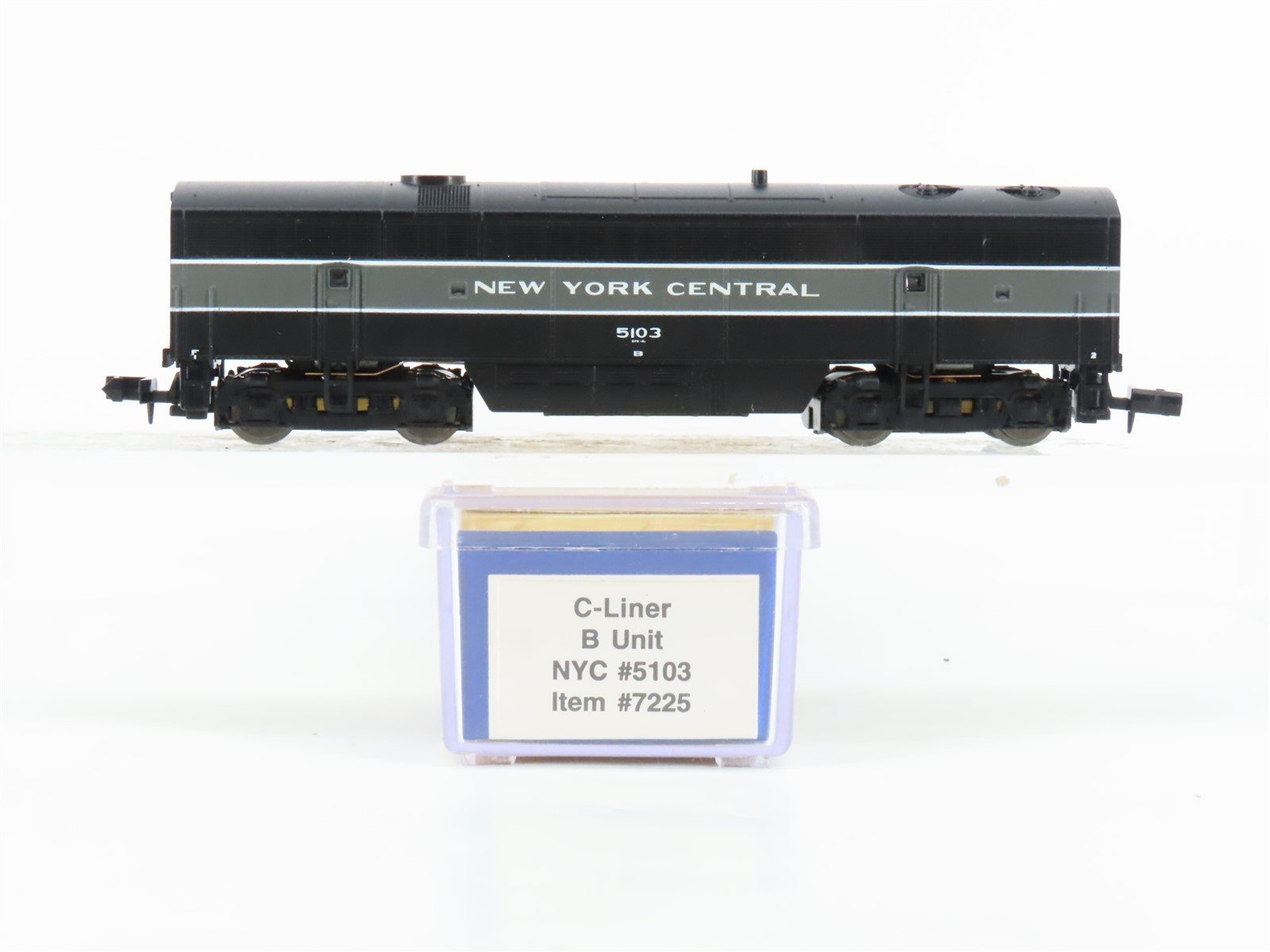 N Scale Life-Like 7225 NYC New York Central C-Liner B Unit Diesel Loco #5103