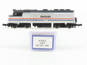 N Scale Life-Like 433-7641 Amtrak F40PH Diesel Locomotive #381