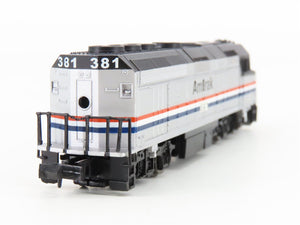 N Scale Life-Like 433-7641 Amtrak F40PH Diesel Locomotive #381