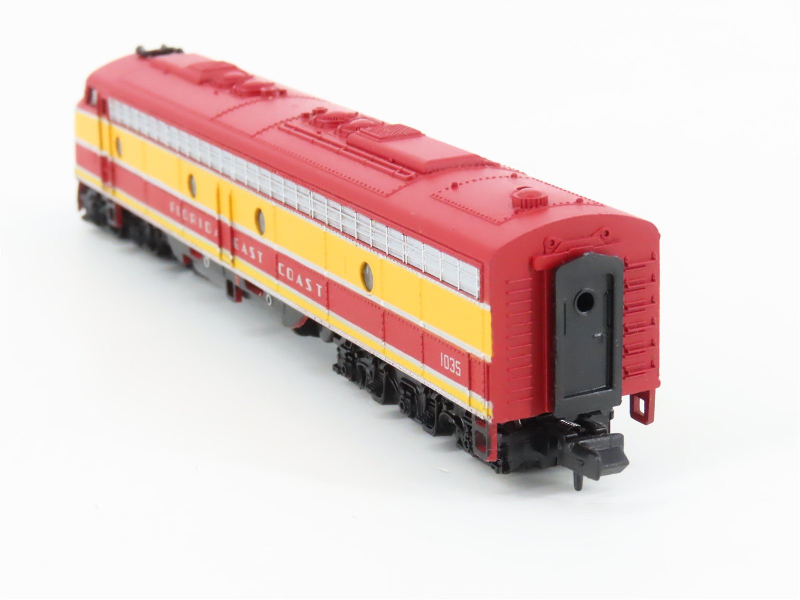 N Scale Life-Like 7201 FEC Florida East Coast E8A Diesel Locomotive #1035