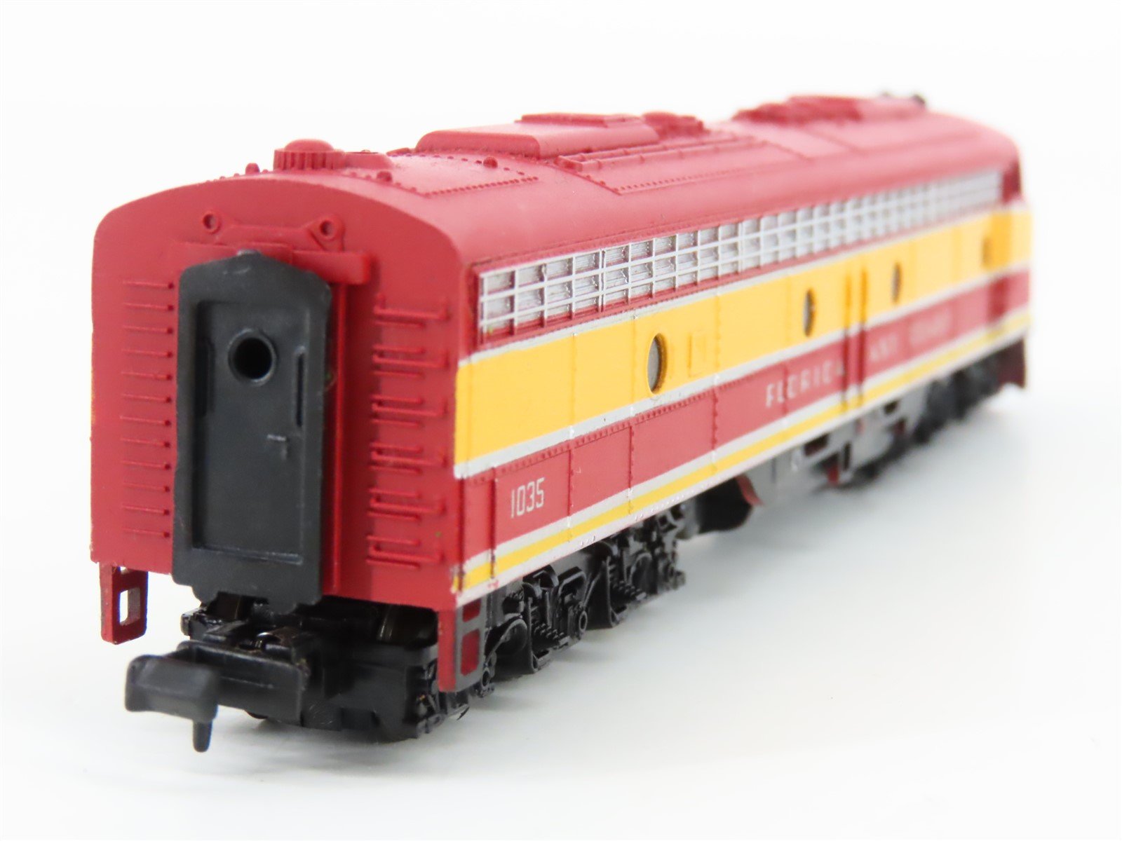 N Scale Life-Like 7201 FEC Florida East Coast E8A Diesel Locomotive #1035