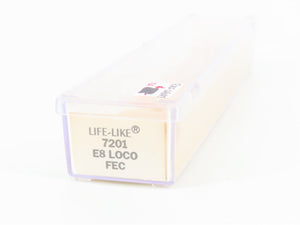 N Scale Life-Like 7201 FEC Florida East Coast E8A Diesel Locomotive #1035
