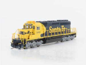 N Scale Intermountain 69320-06 ATSF Santa Fe SD40-2 Diesel Locomotive #5061