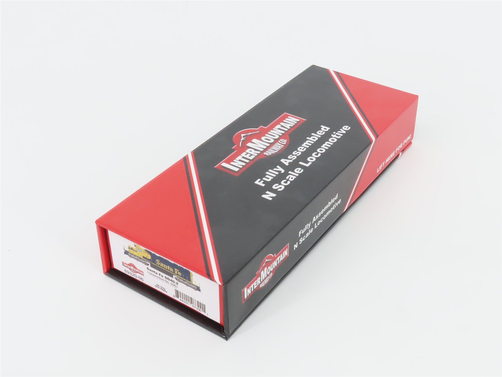 N Scale Intermountain 69320-06 ATSF Santa Fe SD40-2 Diesel Locomotive #5061