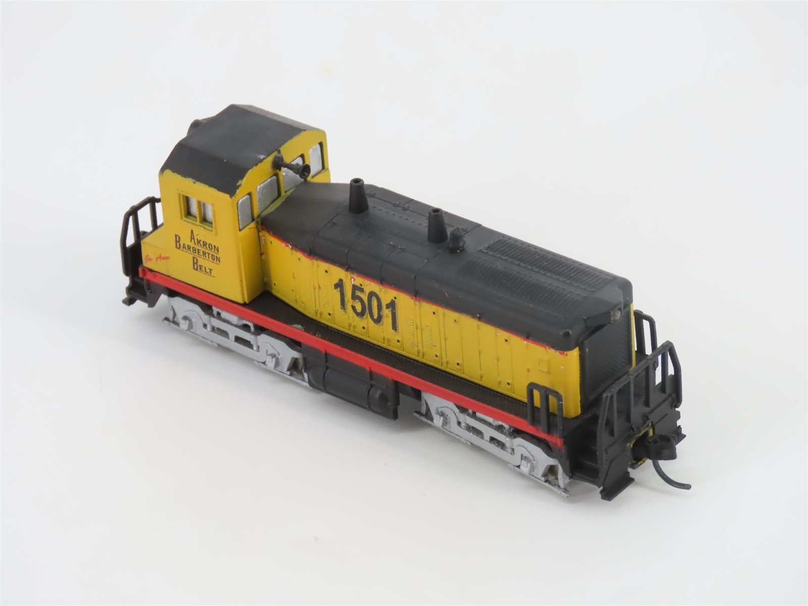 N Scale Atlas Akron Barberton Belt SW1500 Diesel Locomotive #1501 CUSTOM