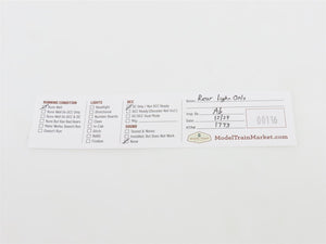 N Scale Atlas Akron Barberton Belt SW1500 Diesel Locomotive #1501 CUSTOM