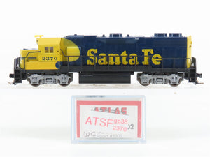 N Scale Atlas ATSF Santa Fe GP38 Diesel Locomotive #2370