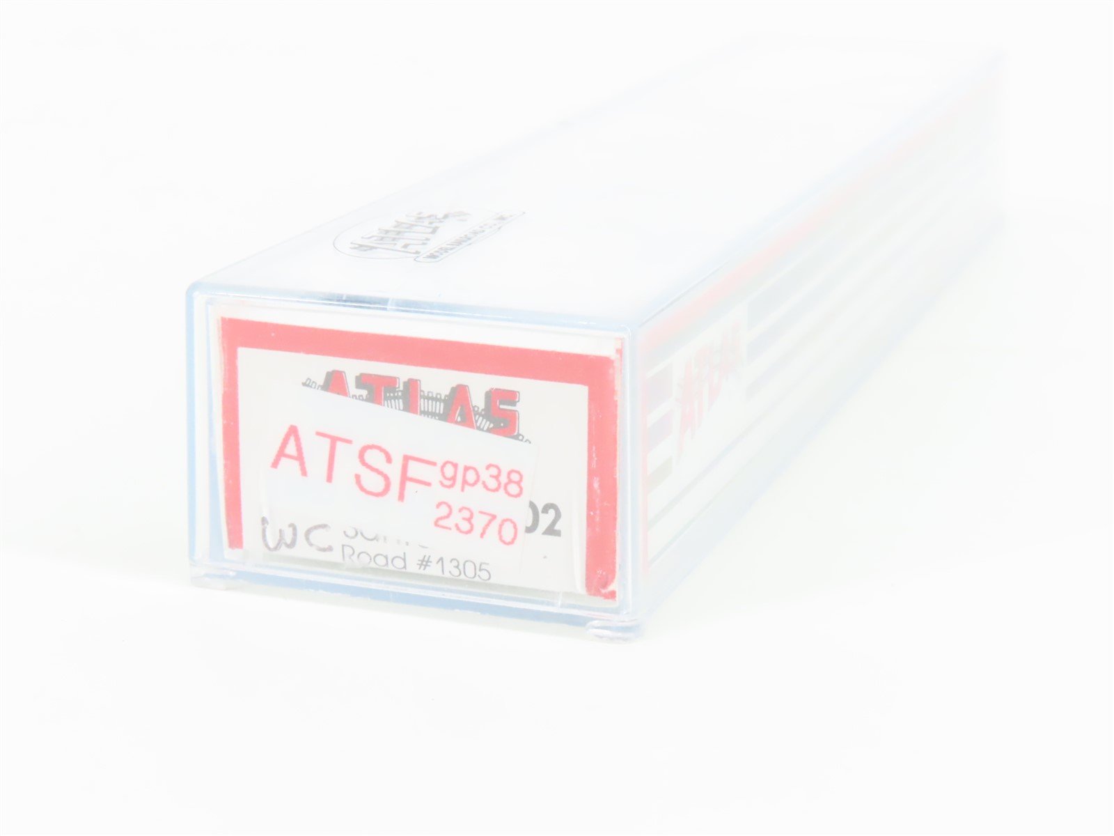 N Scale Atlas ATSF Santa Fe GP38 Diesel Locomotive #2370