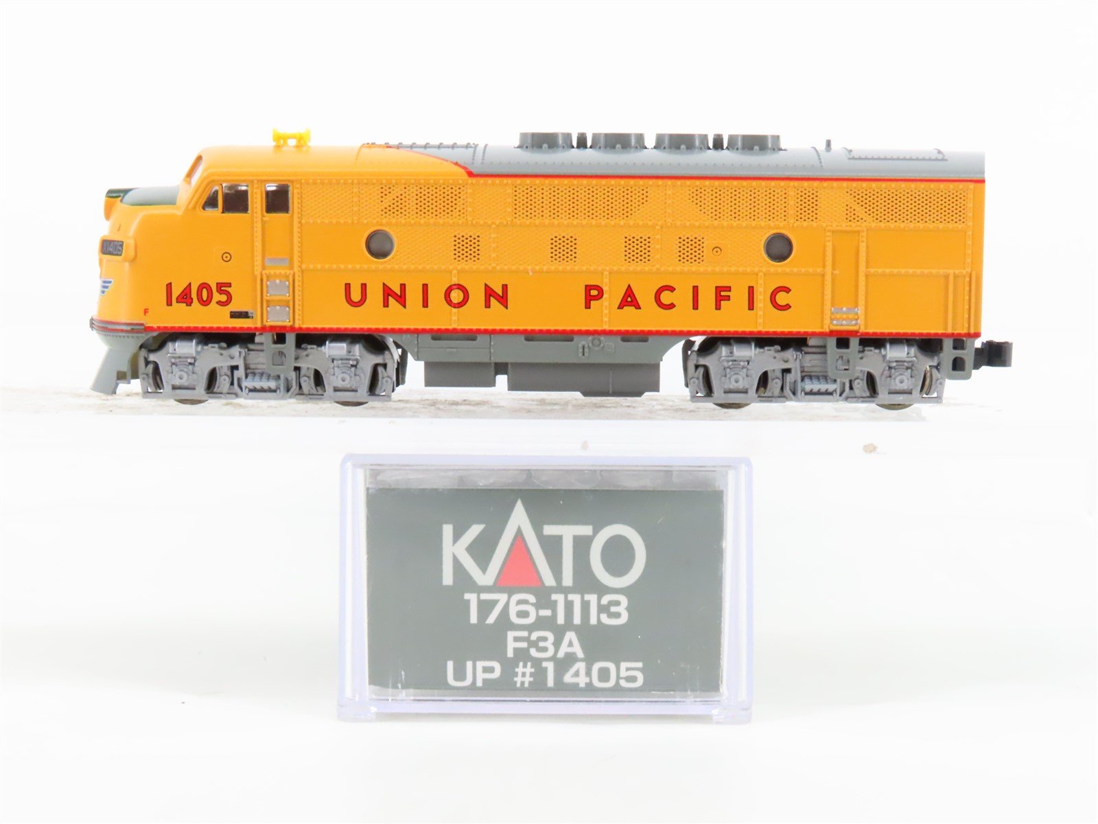 N Scale KATO 176-1113 UP Union Pacific F3A Diesel Locomotive #1405