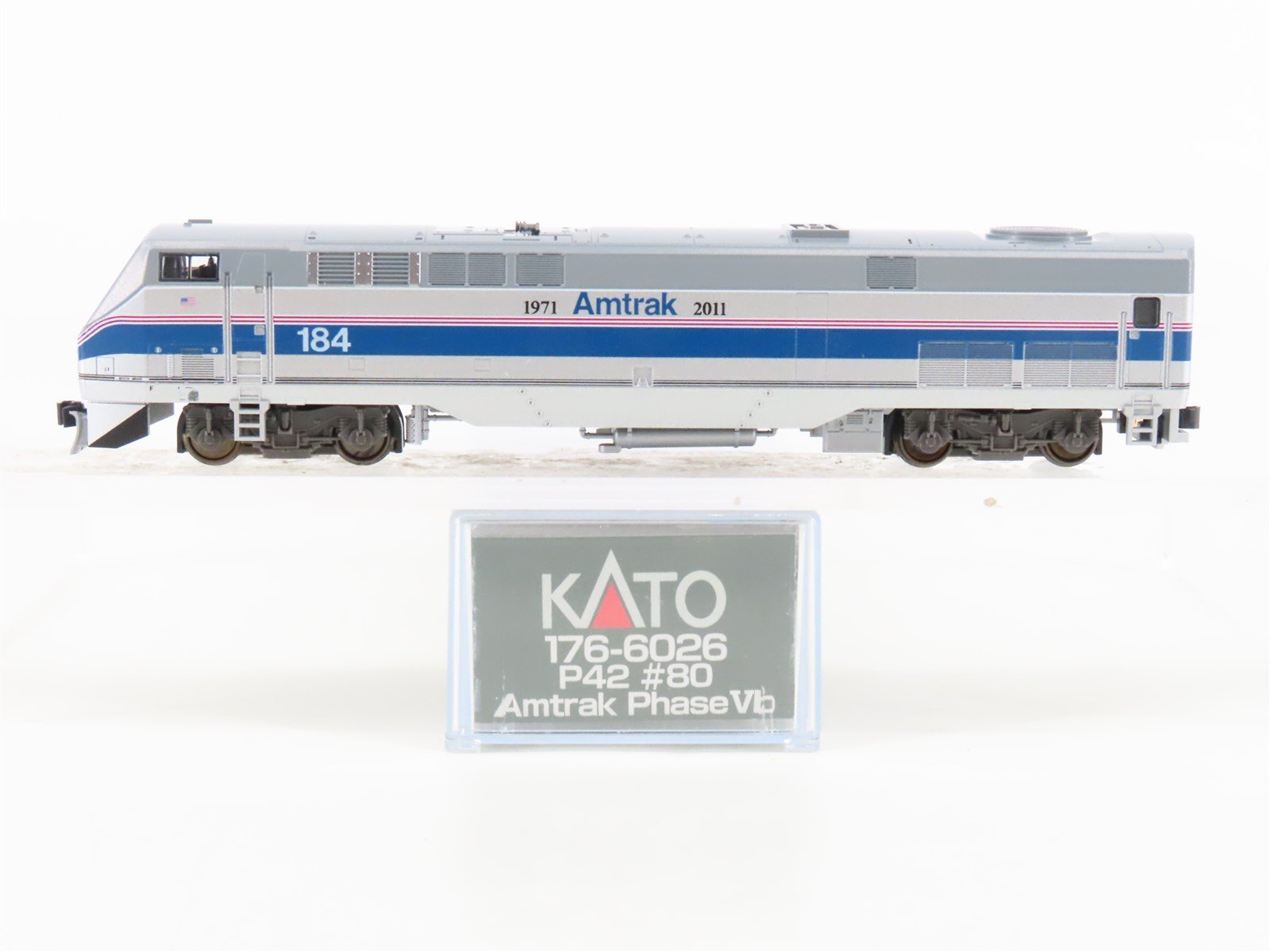 N Scale KATO 176-6026 Amtrak P42 Phase Vb Diesel Locomotive #184