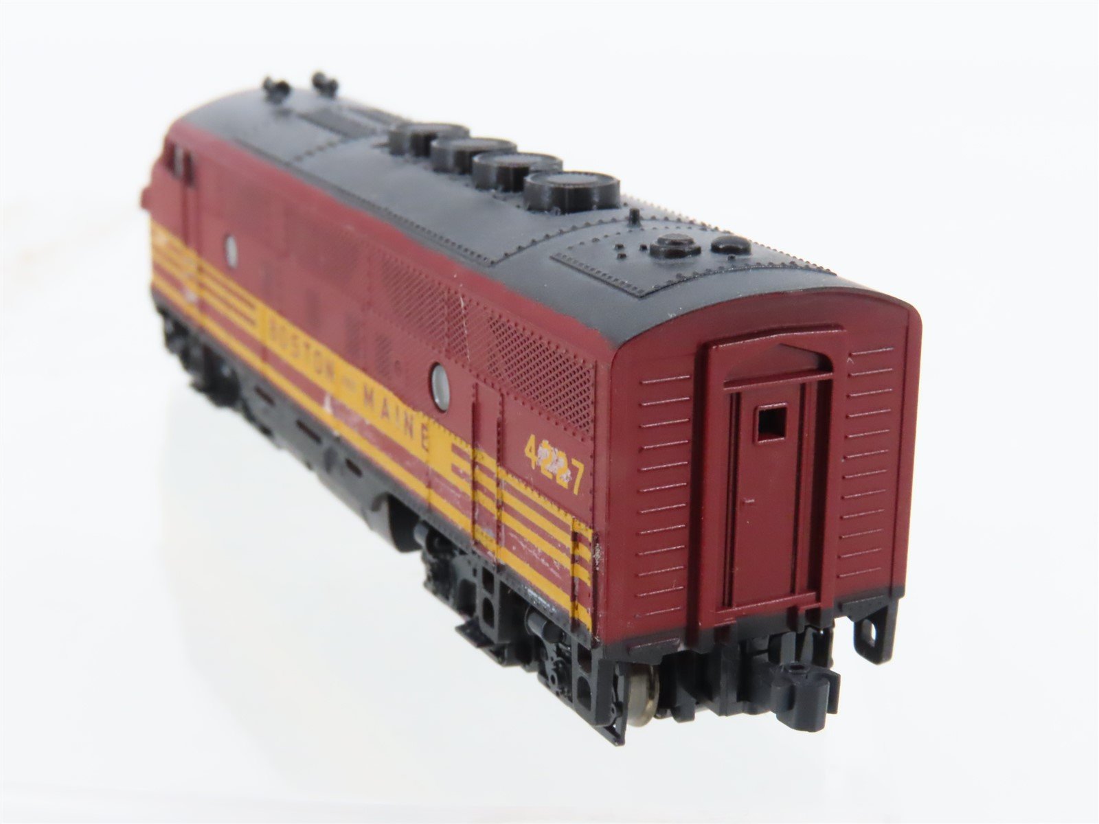 N Scale KATO B&M Boston & Maine F7A Diesel Locomotive #4227 CUSTOM