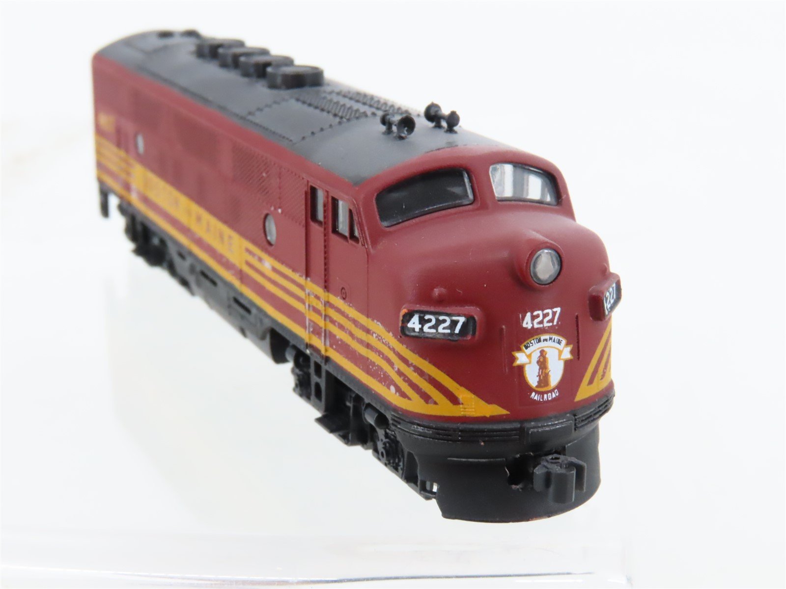 N Scale KATO B&M Boston & Maine F7A Diesel Locomotive #4227 CUSTOM