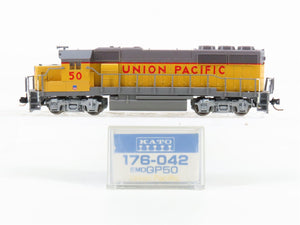 N Scale KATO 176-042 UP Union Pacific GP50 Diesel Locomotive #50